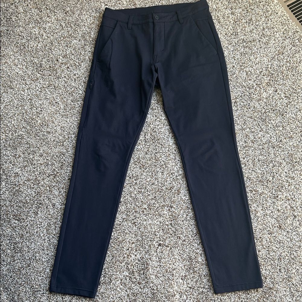 Bylt Basics Everyday Pants 2.0 - Slim Fit - 31” TALL
(Navy)